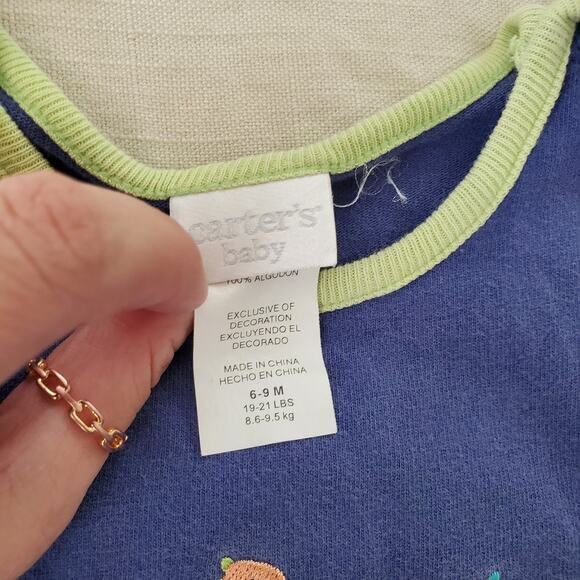 Vintage Giraffes in Trucks Romper 6-9 months - Picture 3 of 5